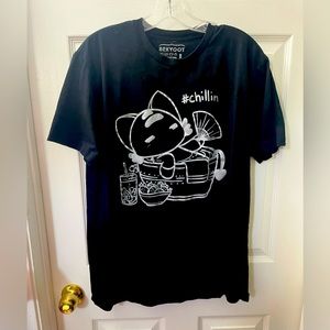 BEKYOOT BLACK SHIRT.                    
SIZE L
100% COTTON